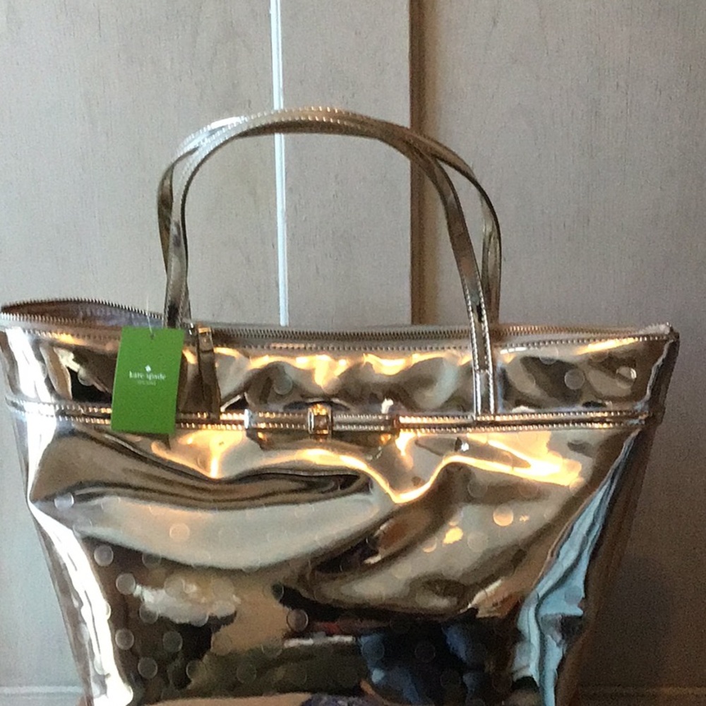 Kate Spade gold handbag